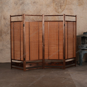 Antique Japanese Panels Screen Divider (SKU: 25D-459) - 