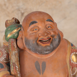Vintage Japanese Hotei Statue (SKU: 25D-176-2) - 
