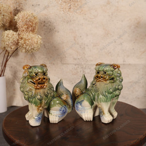 Vintage Japanese Shishi Statue (SKU: 25D-425-2) - 