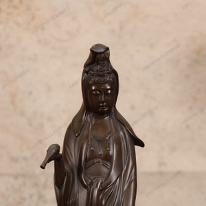 Antique Japanese Kannon Statue (SKU: 25D-185) - 