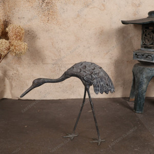 Vintage Japanese Crane Statue (SKU: 25D-277-1) - 