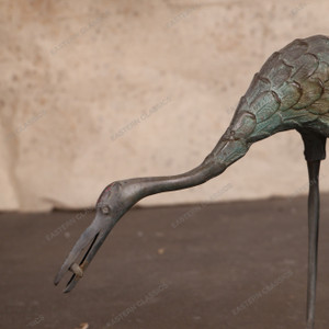 Vintage Japanese Crane Statue (SKU: 25D-277-3) - 