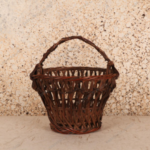 Vintage Japanese Basket — Bamboo (SKU: 25D-203-1) -
