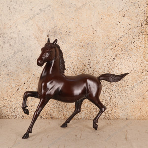 Vintage Japanese Horse Statue (SKU: 25D-261-1) -