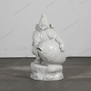 Vintage Japanese Ebisu Statue (SKU: 25D-107) -