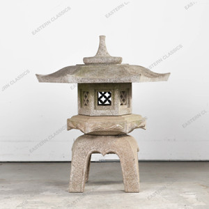 Vintage Japanese Lantern — Stone (SKU: 25D-362) -