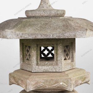 Vintage Japanese Lantern — Stone (SKU: 25D-362-4) - 