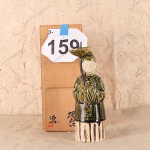 Antique Japanese Daruma Doll (SKU: 25D-159) -