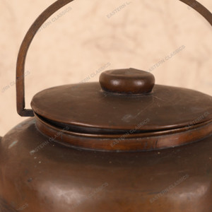 Antique Japanese Kettle — Copper (SKU: 25D-073) -
