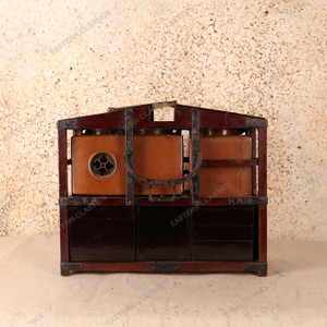 Antique Japanese Picnic Lunch Box Set (SKU: 25D-350) - 