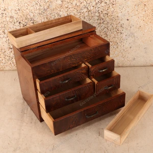Antique Japanese Sewing Box (SKU: 25D-369) -