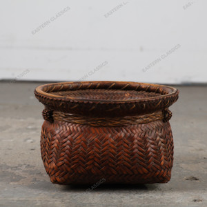 Antique Japanese Basket (SKU: 25D-351) - 