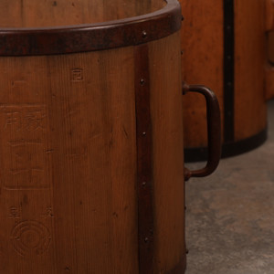 Vintage Japanese Rice Container - 1940s Showa Era (25D-286)