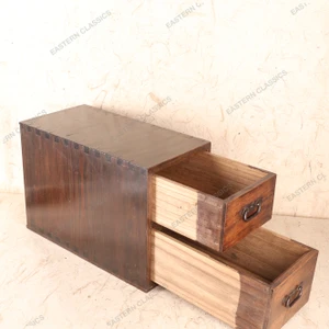 Antique Japanese Sewing Box (SKU: 25D-458-1) -