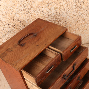 Antique Japanese Sewing Box (SKU: 25D-458-1-1) - 
