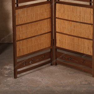 Vintage Japanese Panels Screen Divider (SKU: 25D-030) - 
