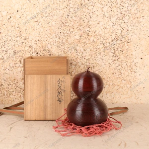 Vintage Japanese Gourd Shaped Tiered Box (SKU: 25D-066) -