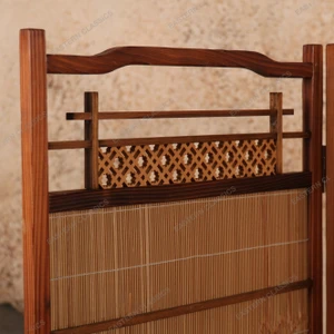 Vintage Japanese Panels Screen Divider (SKU: 25D-463) -