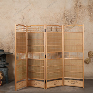Vintage Japanese Panels Screen Divider (SKU: 25D-285) - 