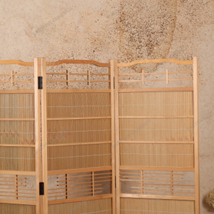 Vintage Japanese Panels Screen Divider (SKU: 25D-285) - 