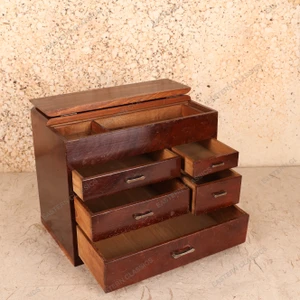 Vintage Japanese Sewing Box (SKU: 25D-359-1) -