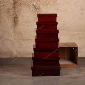 Vintage Japanese Nest Of Boxes (SKU: 25D-416-2) -