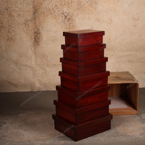 Vintage Japanese Nest Of Boxes (SKU: 25D-416-2) -