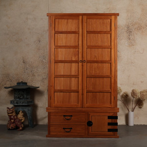 Japanese Tansu Style Wardrobe 260101