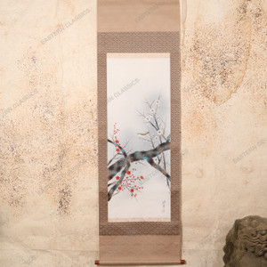 Vintage Japanese Scroll Painting Kakejiku 0509 — Paper (SKU: 0509-9) -