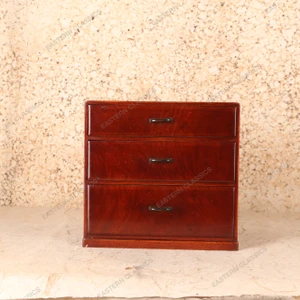 Ko Tansu Small Chest Vintage Japanese Small Hikidashi Drawer 1966 1989 Late — Wood, Showa Era (SKU: 26M-963) -