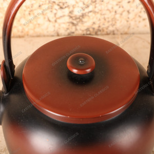 Small Items Vintage Japanese Kettle 1966 1989 Late — Iron, Showa Era (SKU: 26M-545) - 2