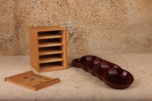 Ware Vintage Japanese Lacqureware 1966 1989 Late — Lacquer, Showa Era (SKU: 26M-848-4) - 1