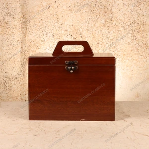 Vintage Japanese Haribako Sewing Box, Early Showa (1927-1945) | SKU: 26M-777-5 -1
