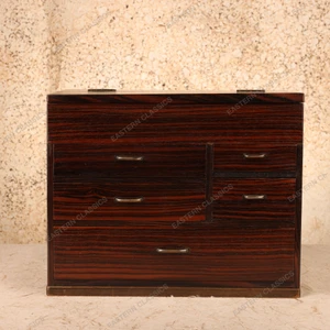 Vintage Japanese Hakobi Tansu Portable Personal Chest, Early Showa 1927-1945 | SKU: 26M-777-4 -