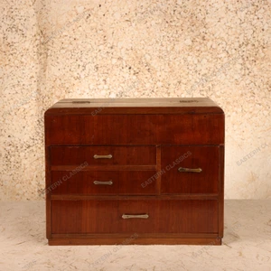 Vintage Japanese Haribako Sewing and Craft Storage Box, Mid Showa 1946-1965 | SKU: 26M-628 -1