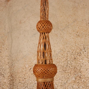 Vintage Japanese Bamboo Take Zaiku Tower Sculpture, Late Showa (1966-1989) | SKU: 26M-037 -2