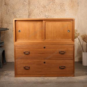 Vintage Japanese Tansu Storage Chest, 
Early Showa (1927-1945) | SKU: 26M-A613 - 1