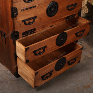 Antique Japanese Isho-Dansu Stacking Clothing Chest, Meiji era (1868-1911) | SKU: 26M-J001 -2