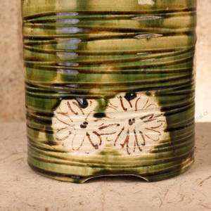 Cha Tansu Tea Chest Vintage Japanese Tea Ceremony Brazier 1966 1989 Late — Pottery, Showa Era (SKU: 26M-022) - 2