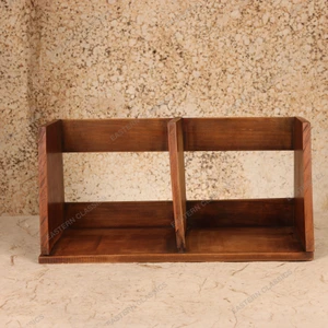 Vintage Japanese Bunko-Bako Desktop Document Rack, Early Showa (1927-1945) | SKU: 26M-519-2 -1