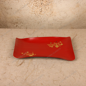 Vintage Japanese Lacquer Tray, Nurimono, Late-Showa 1966-1989 | SKU: 26M-866-3 - 1