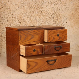 Vintage Japanese Ko-Tansu Small Chest of Drawers, Mid Showa 1946-1965 | SKU: 26M-725-2 -2