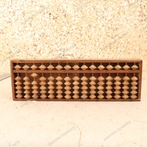 Vintage Japanese Soroban (Abacus), Early Showa 1927-1945 | SKU: 26M-004-6 -1