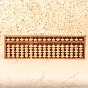 Vintage Japanese Soroban (Abacus) by Hasegawa Shoten, Early Showa 1927-1945 | SKU: 26M-004-1 -1