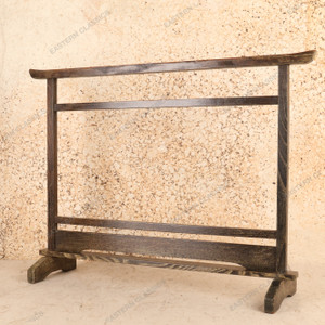 Antique Japanese Kimono Rack (Kimonokake) Style Towel Rack, Taisho 1912-1926 | SKU: 26M-962-2 -1
