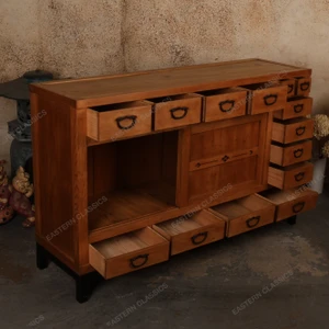 Antique Japanese Mizuya-Dansu Storage Chest, Taisho (1912-1926) | SKU: 26J-E016-B - 2