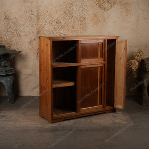 Vintage Japanese Getabako Shoe Cabinet, Mid-Showa 1946-1965 | SKU: 26J-G0110 - 2