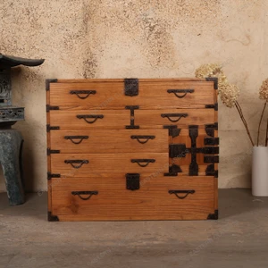 Antique Japanese Ko Tansu Chest, Taisho era (1912-1926) | SKU: 26J-G042-2 - 1