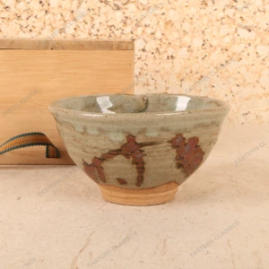 Vintage Japanese E-Karatsu Chawan, Late Showa 1966-1989 | SKU: 26J-0803-3 - 2