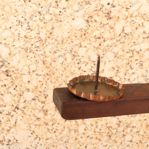 Vintage Japanese Shokudai Triple-Candle Stand, Late Showa 1966-1989 | SKU: 26J-0246 - 2